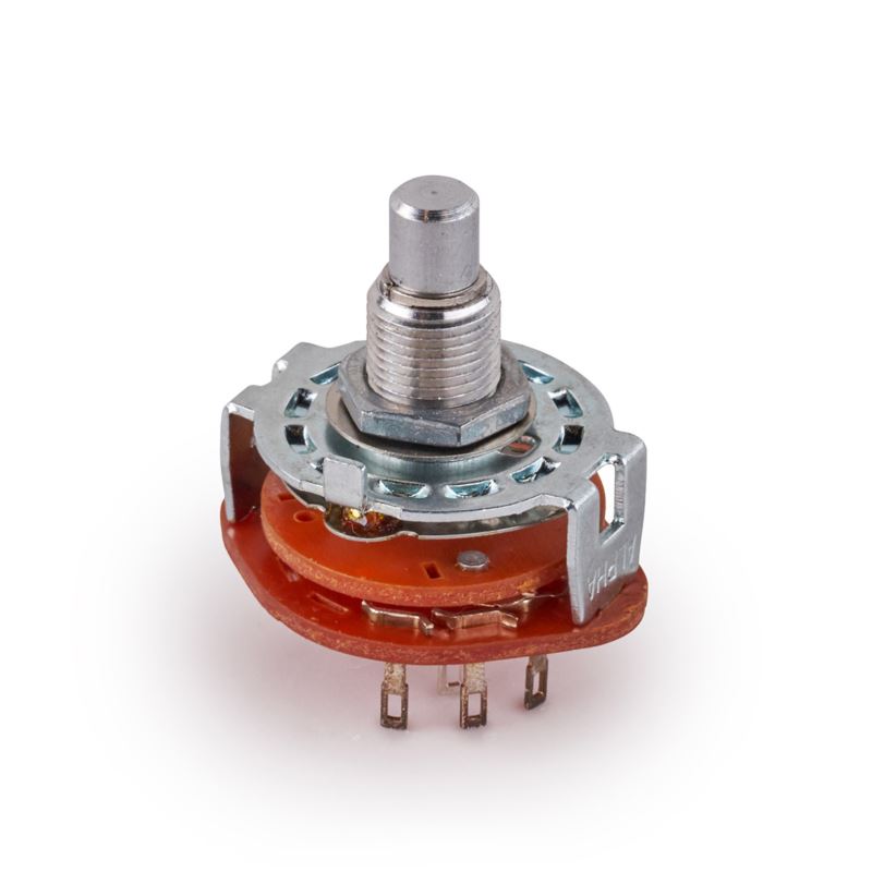 MEC Rotary Switch, 3-Position, 8-Pole